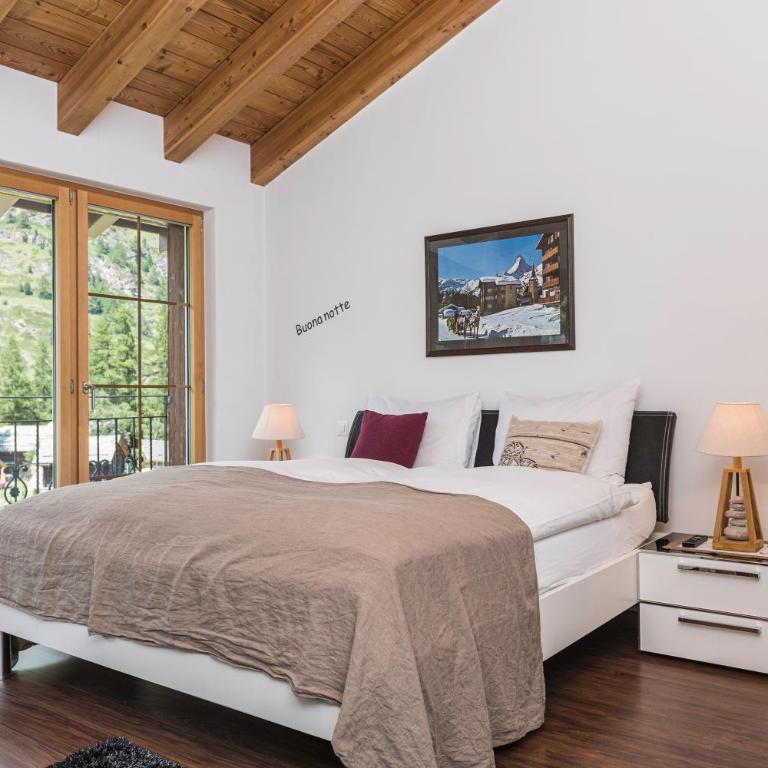 Chalet Monte Cristo - Apartamento dúplex de 4 dormitorios con vistas al Matterhorn - 4