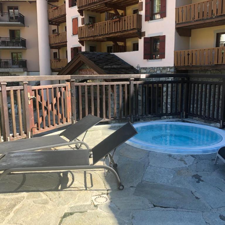 ARC 1950 - APPT 2 CHAMBRES/ 1 COIN NUIT LUXUEUX- SKI AUX PIEDS - Apartment mit Terrasse - 37