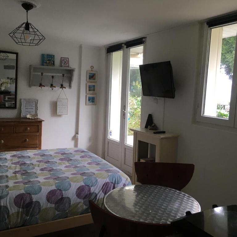Les Studios de la Côte Roz - Voyageur Solo - Vue Mer - Habitación Doble con vistas al mar - 9