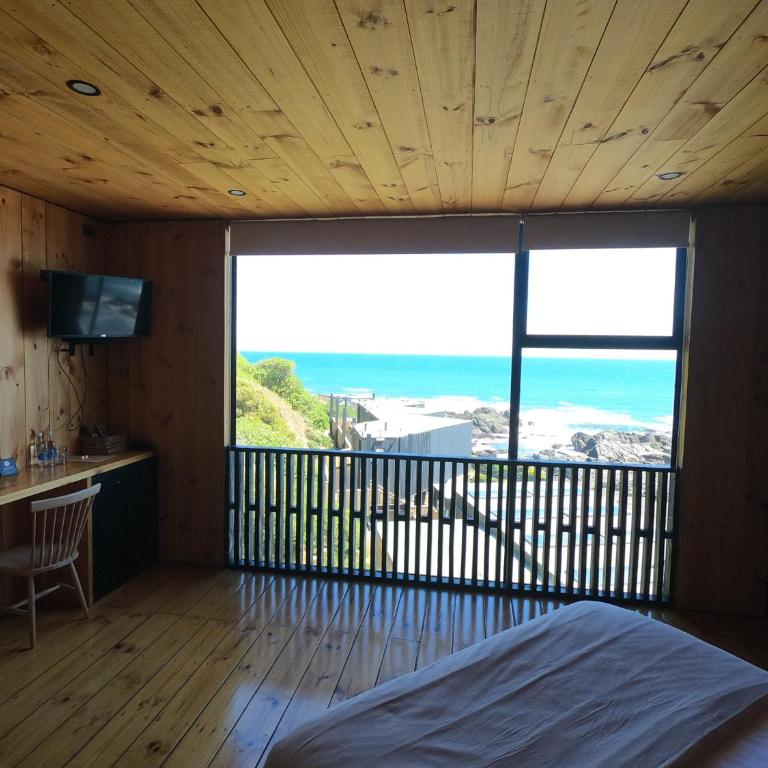 Hotel Puerto Viejo Llico - Habitación Doble Deluxe con vistas al mar - 2