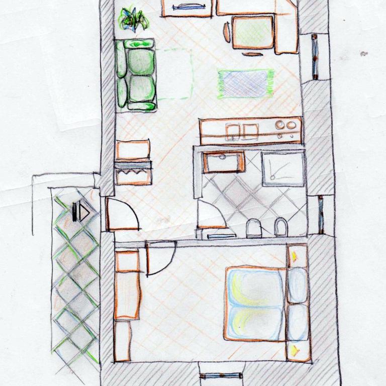 B&B Ciastel - Appartamento con 1 Camera da Letto - 4
