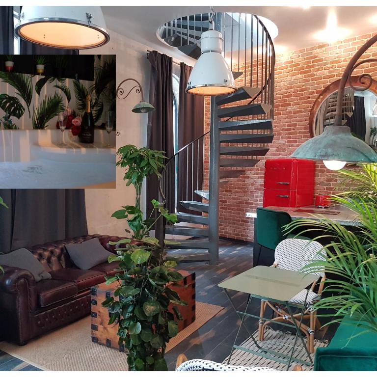 Loft Zen Rouen - Jacuzzi - Centre Historique - Apartment - 3