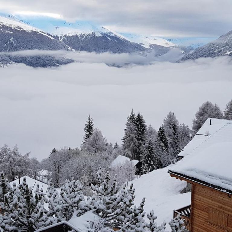 Les Collons1800- Bel appart 2pièces-4 pers-piscine-sauna-parking int-Wifi gratuit - Apartment mit 1 Schlafzimmer - 16