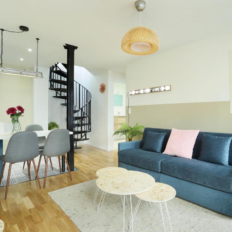 Rent a Room - Residence Caire, Montorgueil - Suite en Duplex - 3