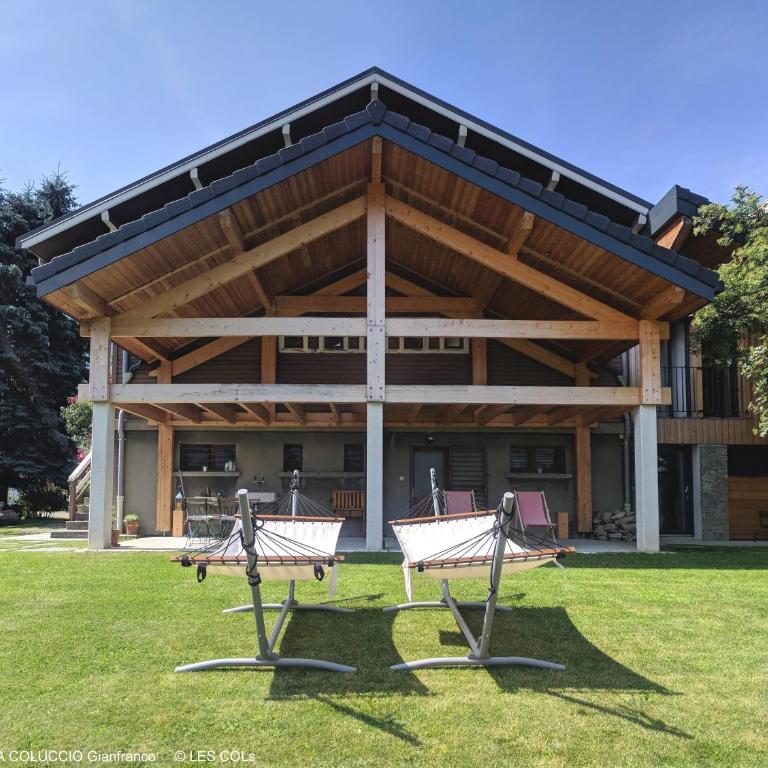 Chalet Les Cols - Chambres avec terrasse & jardin - proche de la nouvelle gare - Chambre Double Standard - 1