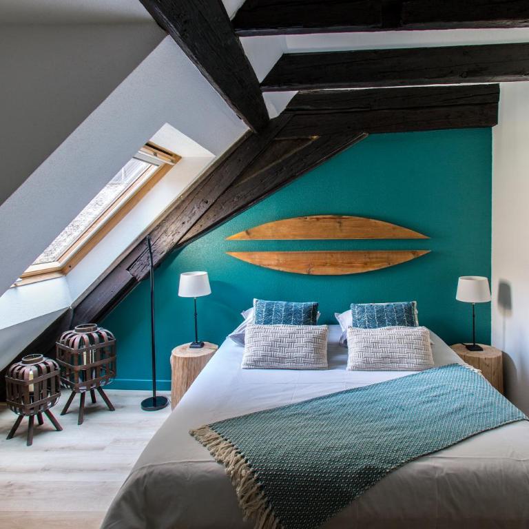 Gîte de l Ange - Au cœur du Centre Ville - Apartment mit 2 Schlafzimmern und Hochparterre - 3