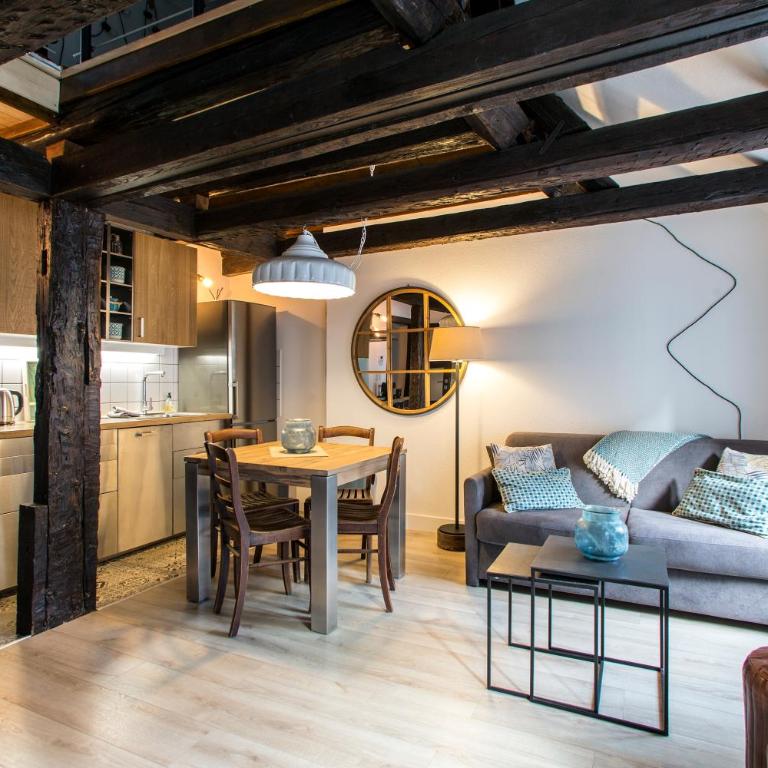 Gîte de l Ange - Au cœur du Centre Ville - Apartment mit 2 Schlafzimmern und Hochparterre - 1