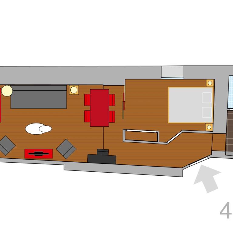 Appartement idéal en plein centre ville proche lac - Apartamento de 1 dormitorio - 14