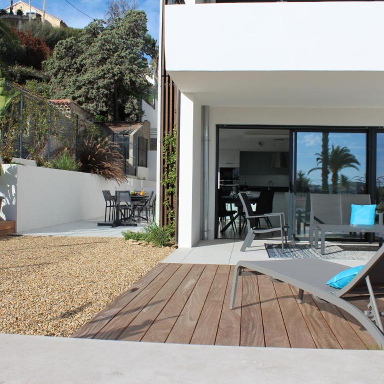 O FIL DE L'EAU BANDOL - App A05 - T3 avec Jardin et terrasse - Apartamento con vistas al mar - 8