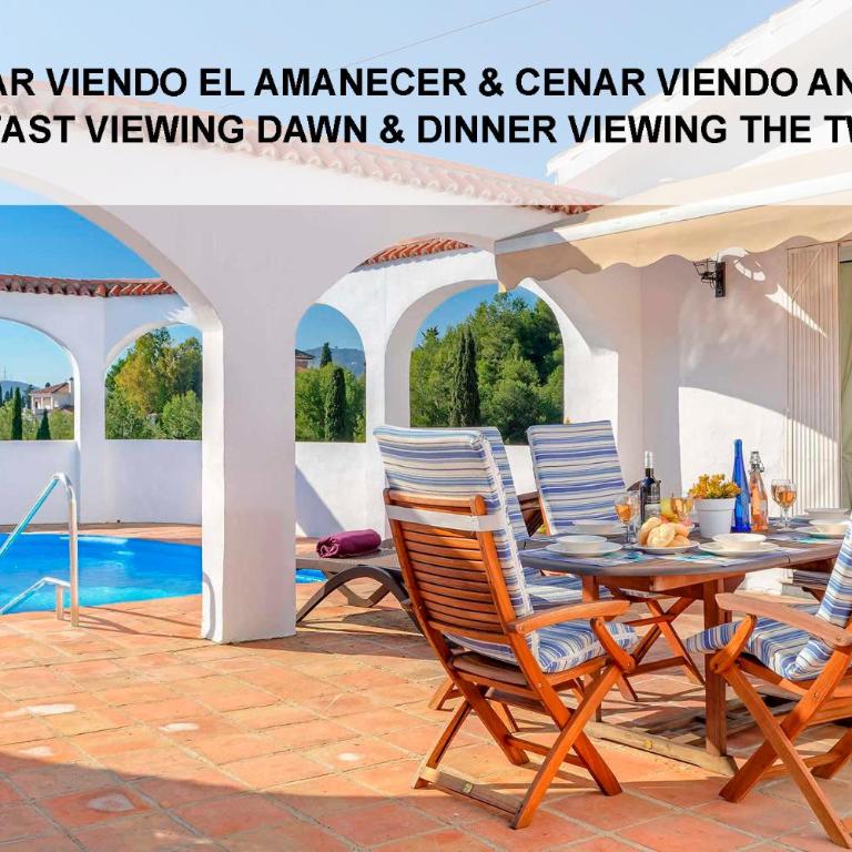 Private Heated Pool, Jacuzzi & 1225m2 garden in Villa Cipreses - Villa de 3 dormitorios - 7