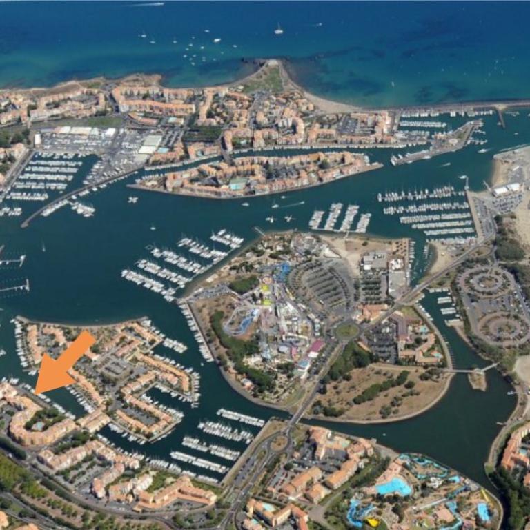 Cap Capistol Studio le Cap d'Agde vue port - Studio - 21