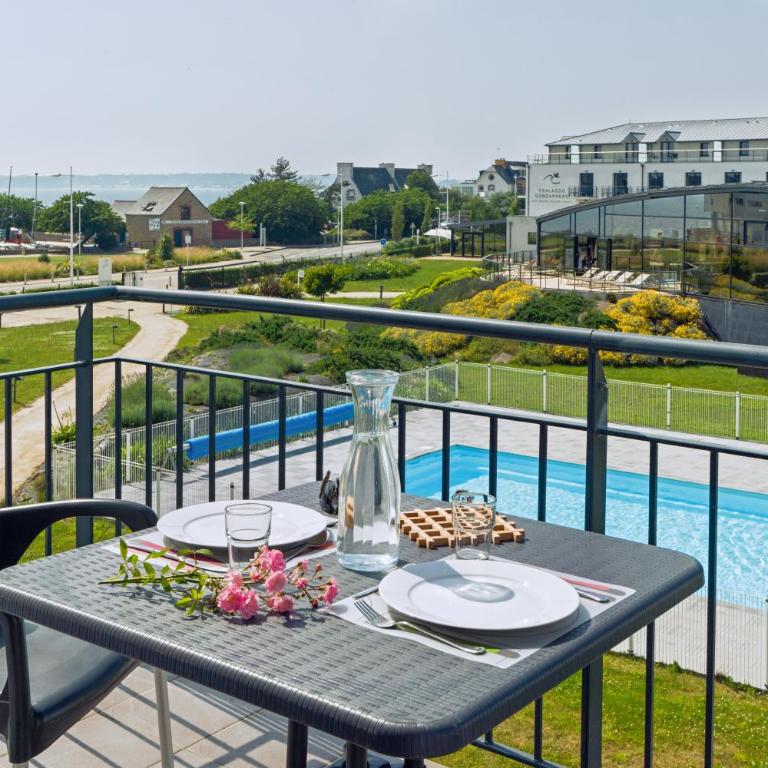 Residence Thalasso Concarneau - Appartement 2 Chambres - Vue (Latérale) sur Mer - 2