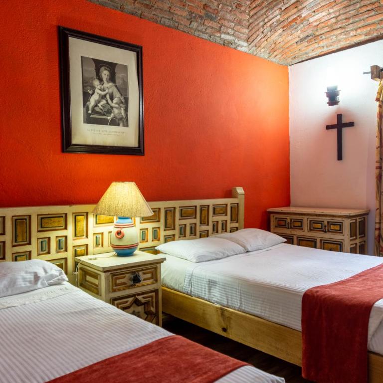 Hosteria del Frayle - Double Room with Two Double Beds - 3