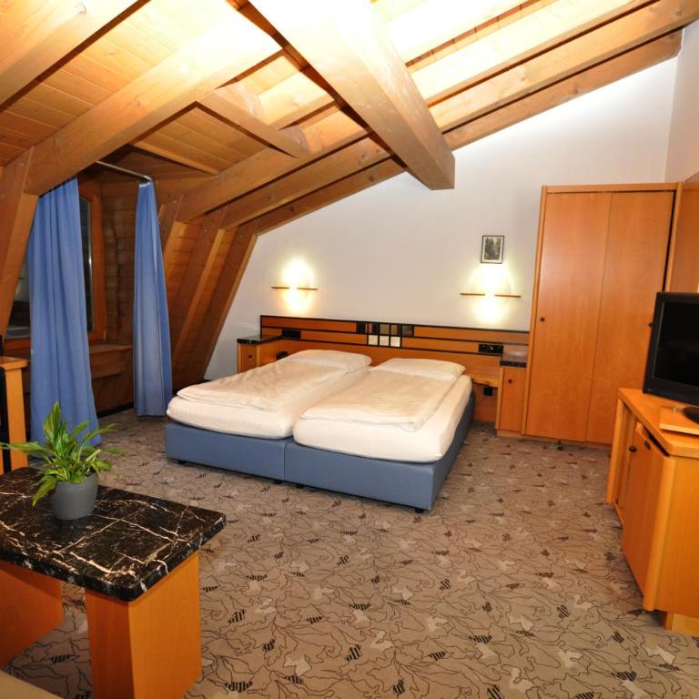 Villa Waldperlach by Blattl - Studio mit Kingsize-Bett und Schlafsofa - 4