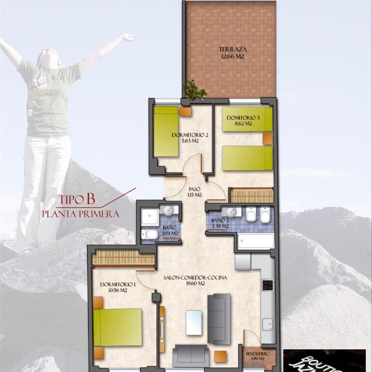 Boutique Jazmin - Apartamento de 3 dormitorios - 34