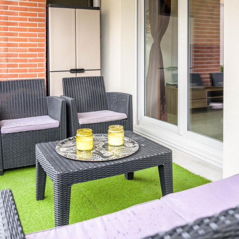 TOULOUSE premium appartement Parking Tramway Wifi Charmant - Appartamento con Balcone - 7