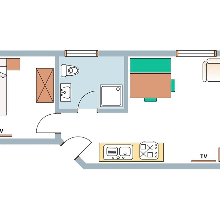 Haus Bickel - Apartment mit 1 Schlafzimmer - 4