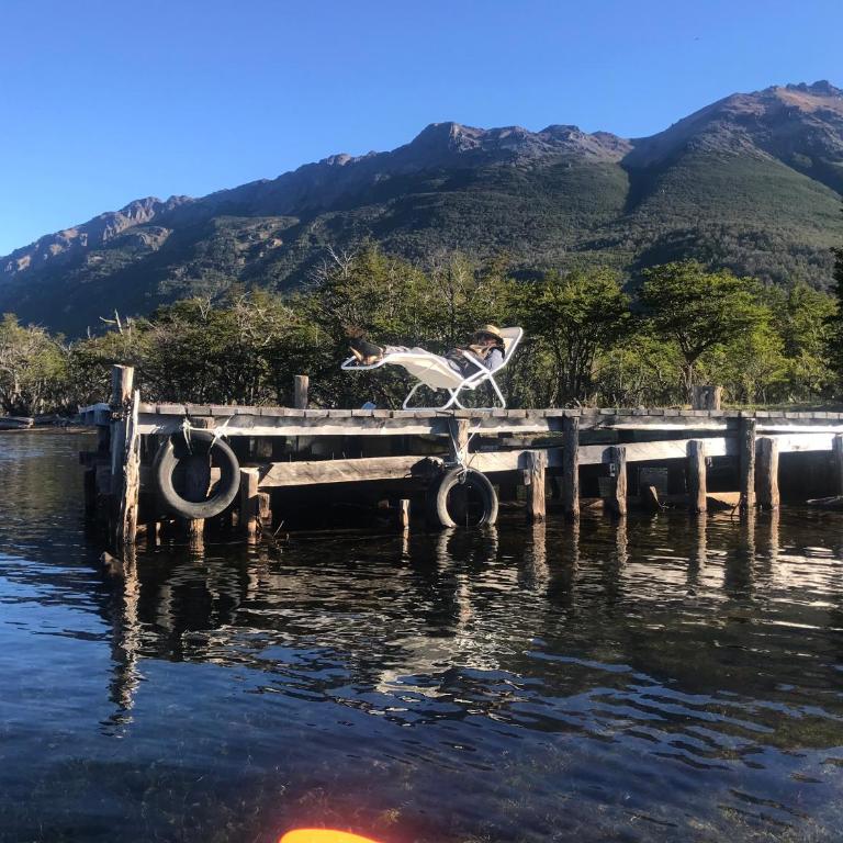 Refugio pescadores Lago Largo - Triple Room with Mountain View - 15