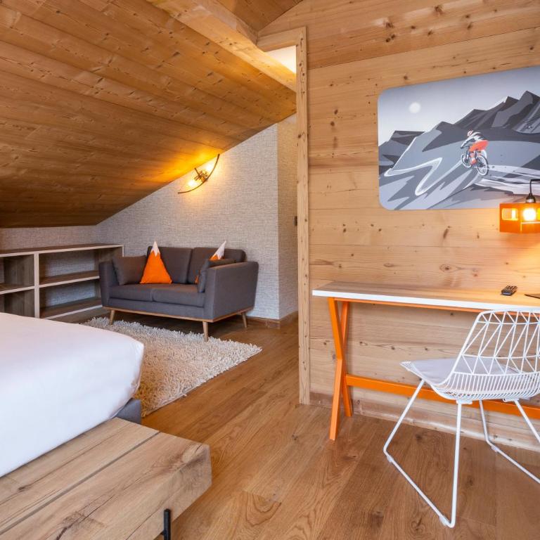 Hotel Base Camp Lodge - Bourg Saint Maurice - Suite - 22