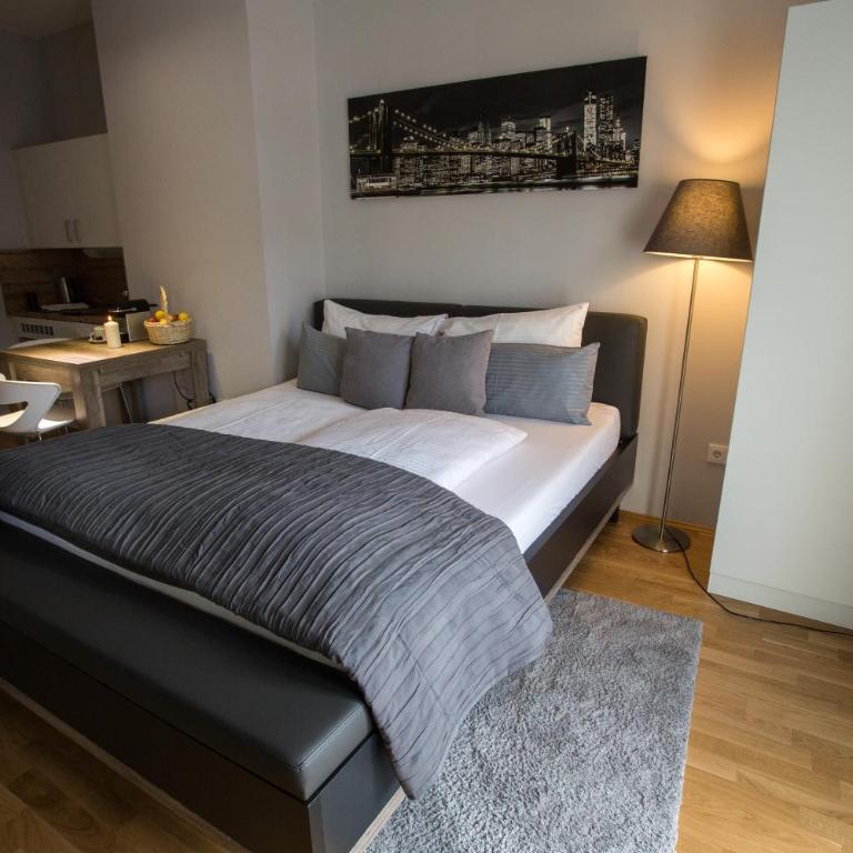 Premium Apartment München Messe - Suite avec Balcon - 8