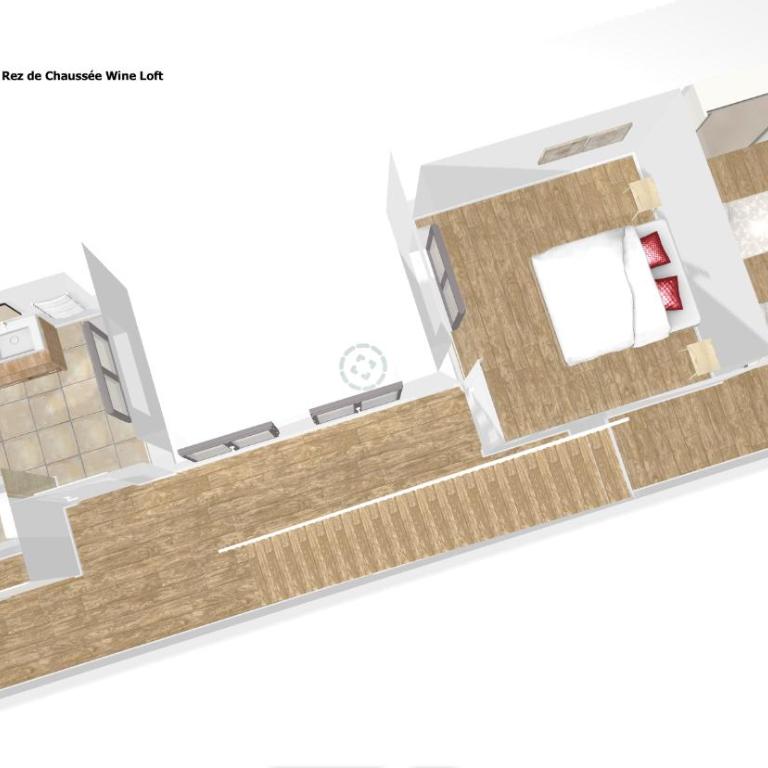 Wine Loft, Terrasse et Vue extraordinaire sur la cité médiévale - Apartamento Ático - 9