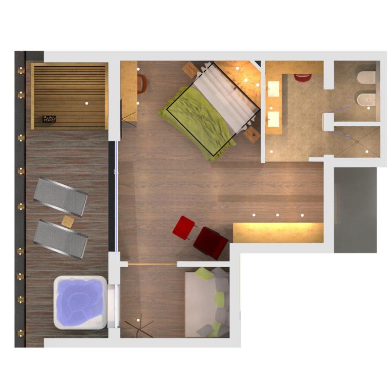 Hotel Pfeiss - Suite Deluxe con Vasca Idromassaggio - 1