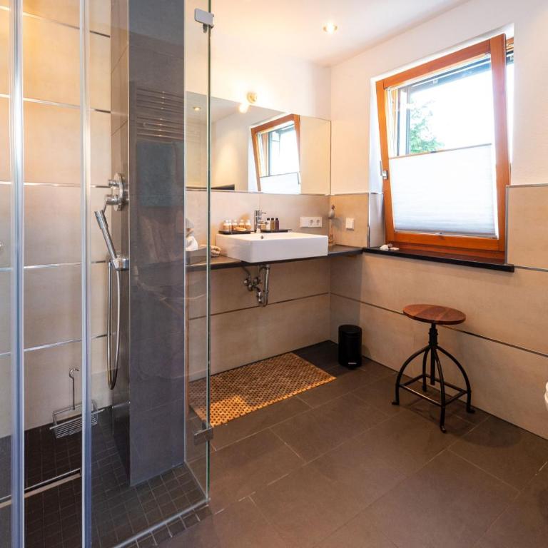 Ferien-Lodge Lindau - Private Sauna & nah am See - Apartment with Sauna - 14