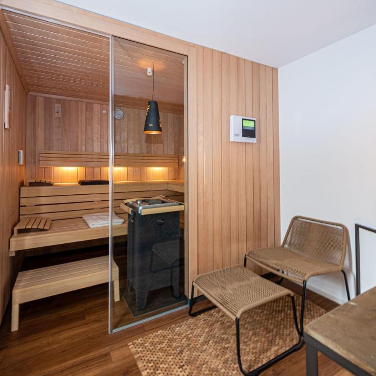 Ferien-Lodge Lindau - Private Sauna & nah am See - Apartment with Sauna - 11