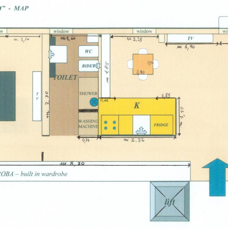 SUITE 14 - Appartamento delizioso in ROMA Centro- 200 mt da METRO B - Appartamento con 1 Camera da Letto - 34