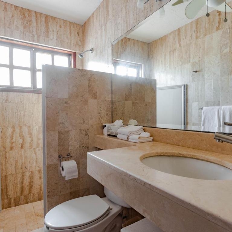 Olas Altas Suites Departamentos - Suite con cama grande y balcón - 27