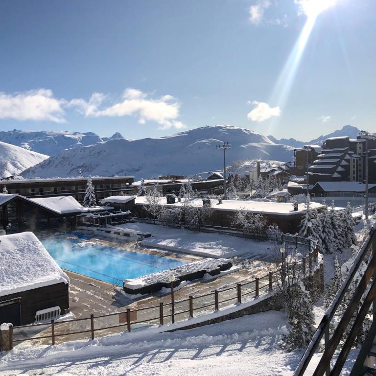 Appart 2P cozy centre Alpe d'Huez l Ours Blan - Appartement 1 Chambre - 24