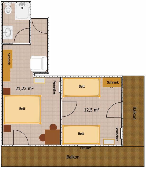 Gasthaus Steinberg - Familienzimmer - 1