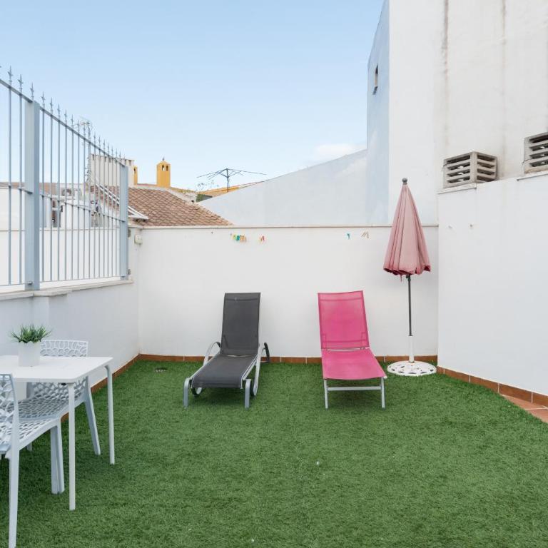 Atico centro historico a/c bbq wifi - Studio with Terrace - 23
