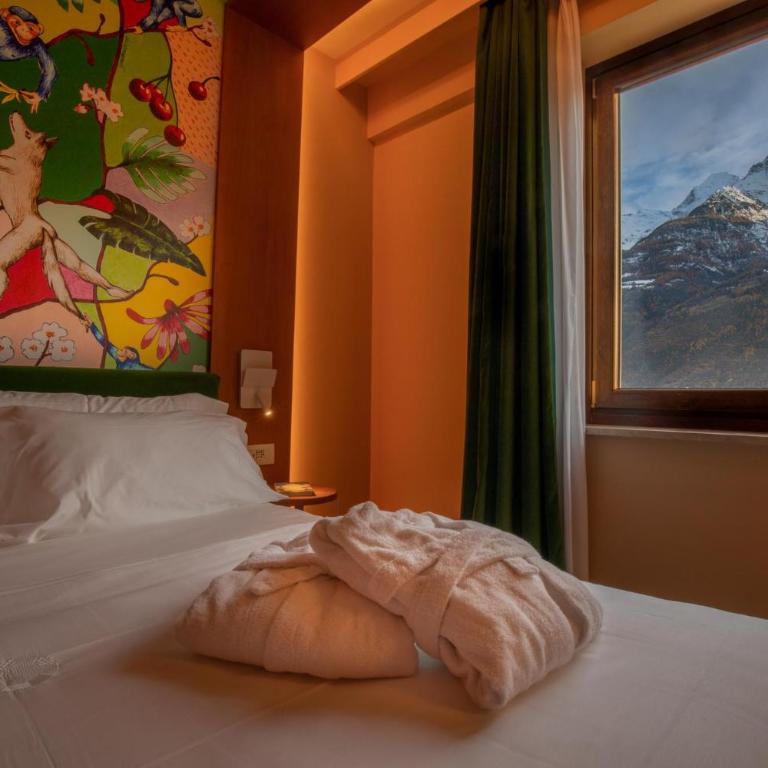OMAMA Hotel - Camera Matrimoniale/Doppia con Letti Singoli con Vista Montagna - 8