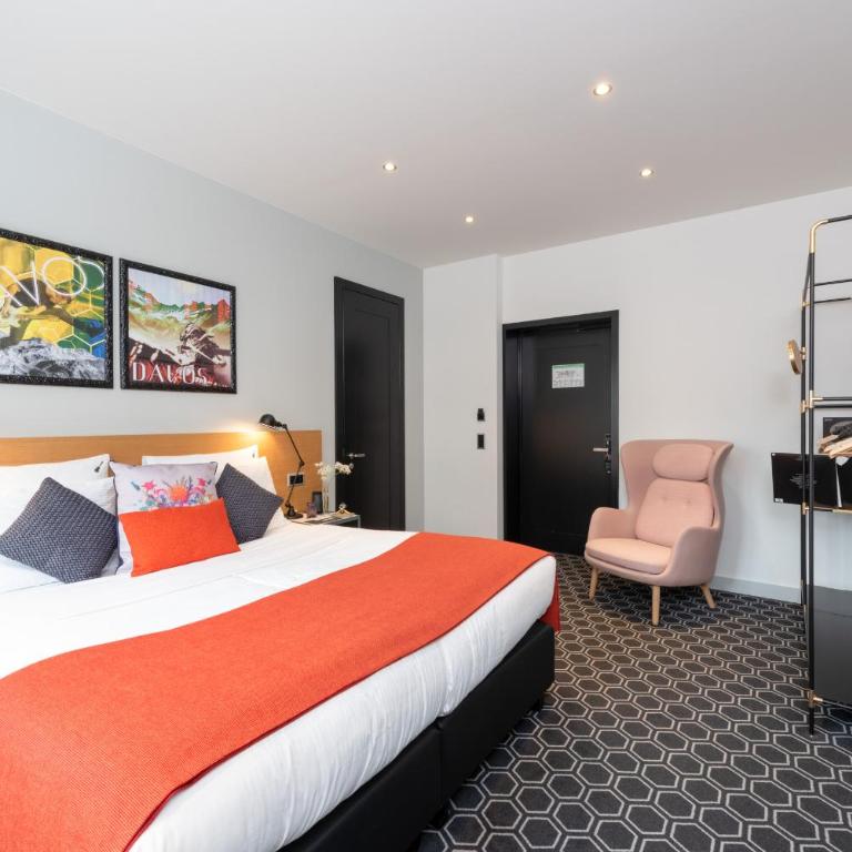 Hard Rock Hotel Davos - Superior Unterkunft Gold mit Kingsize-Bett - 1