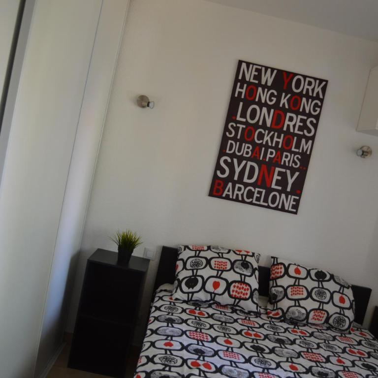 Le Petit Coeur à Canet - Superbe T2 piscine, tennis, climatisation, parking privé - Apartamento de 1 dormitorio - 13