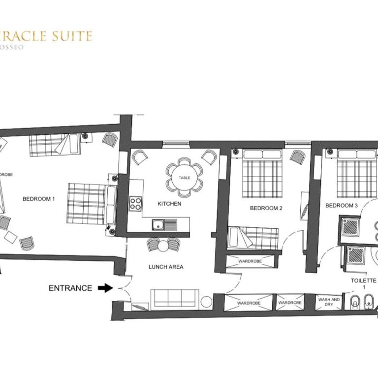 Colosseo Miracle Suite - Appartamento con 3 Camere da Letto - 36