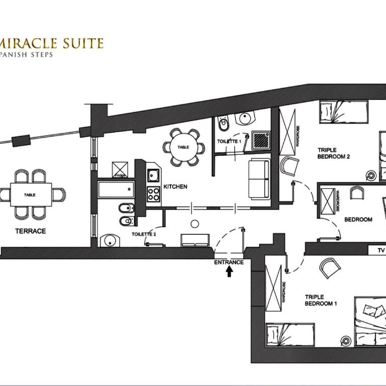 Spanish Steps Miracle Suite - Appartamento Deluxe con 3 Camere da Letto - 41