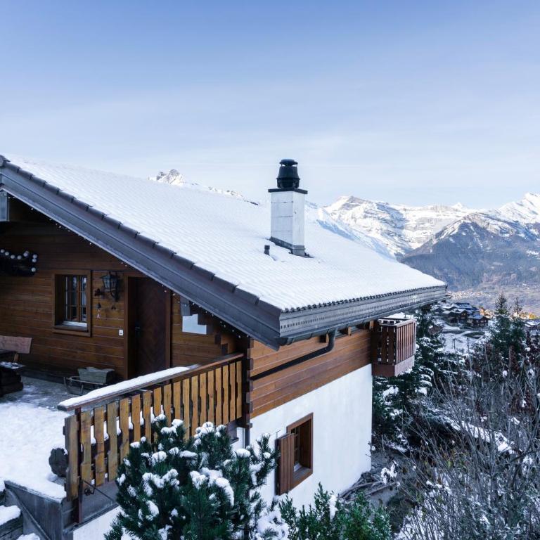 Chalet le Joyau in Nendaz - Sleeps 6 - Panoramic Views - 4 Vallées - Chalet mit 3 Schlafzimmern - 5