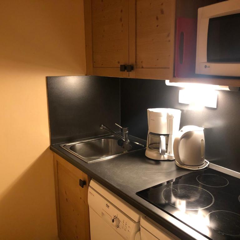 Appart 2P cozy centre Alpe d'Huez l Ours Blan - Appartement 1 Chambre - 12