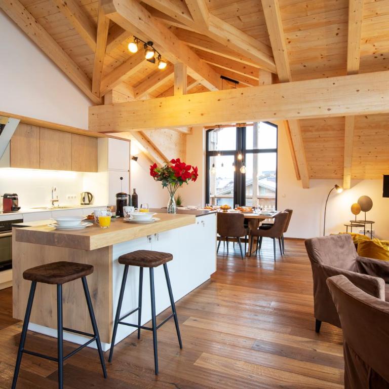 Boutique Hotel Das Rivus - Apartment mit Blick auf die Berge - 4