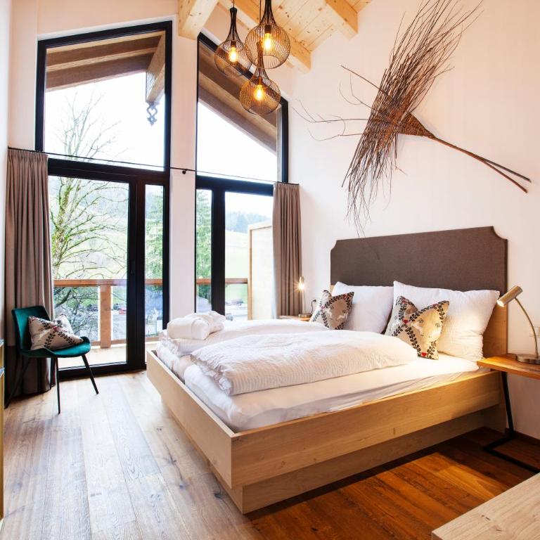 Boutique Hotel Das Rivus - Apartment mit Blick auf die Berge - 5