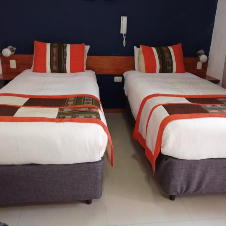 Hotel Esmeralda - Habitación Doble - 2 camas - 1