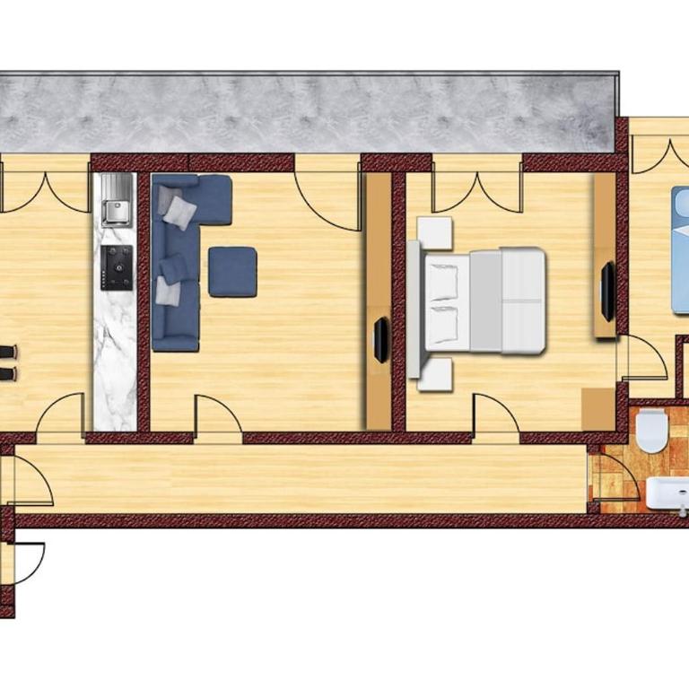 Appartement Fiel - Apartment mit 2 Schlafzimmern - 11