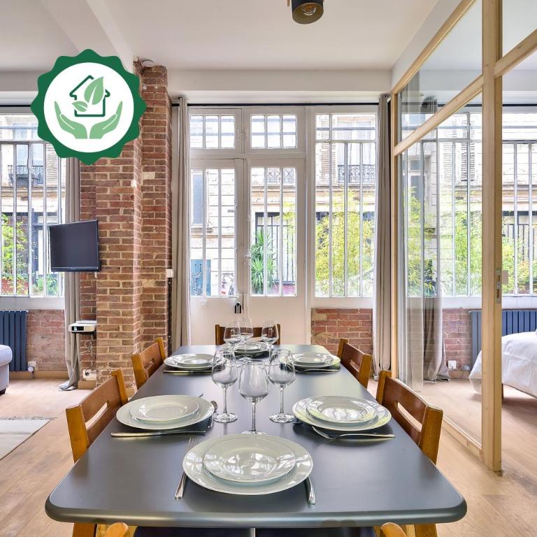 NEW Loft Apartment in the Heart of Paris - An Ecoloflat - Appartement 2 Chambres - 1