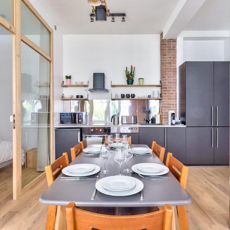 NEW Loft Apartment in the Heart of Paris - An Ecoloflat - Appartement 2 Chambres - 15