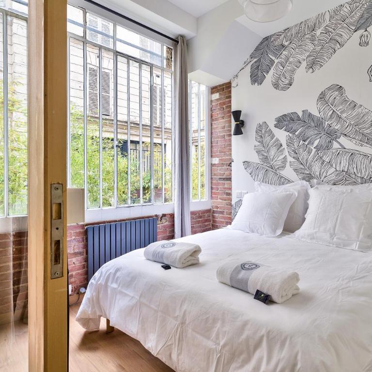 NEW Loft Apartment in the Heart of Paris - An Ecoloflat - Appartement 2 Chambres - 4