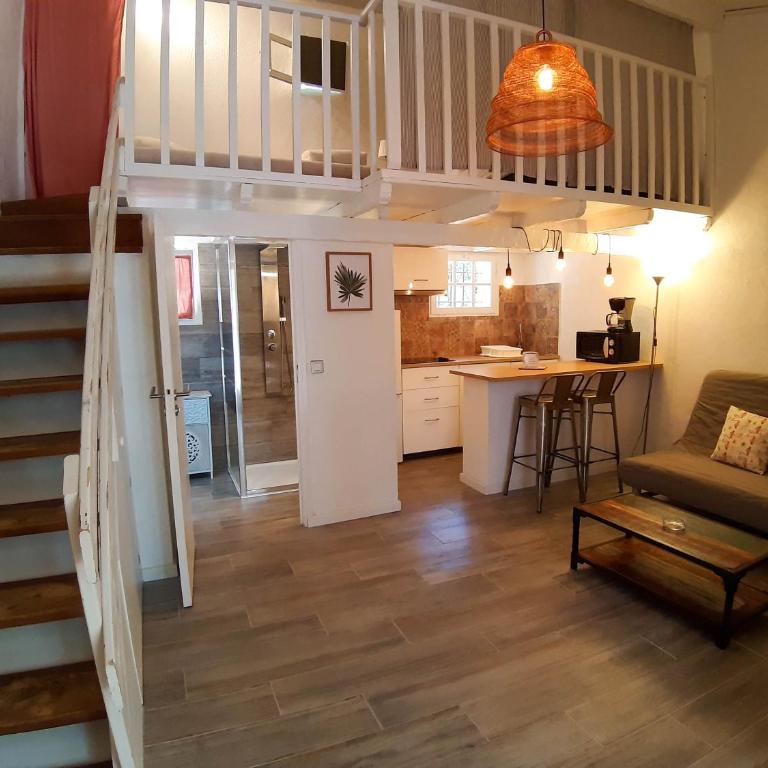 Le Beau Vezé - Studio avec mezzanine - 2