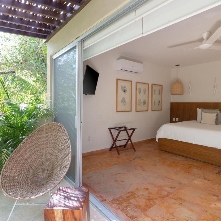 Mereva Tulum - Suite Chambre Double - Vue sur Jardin - 6