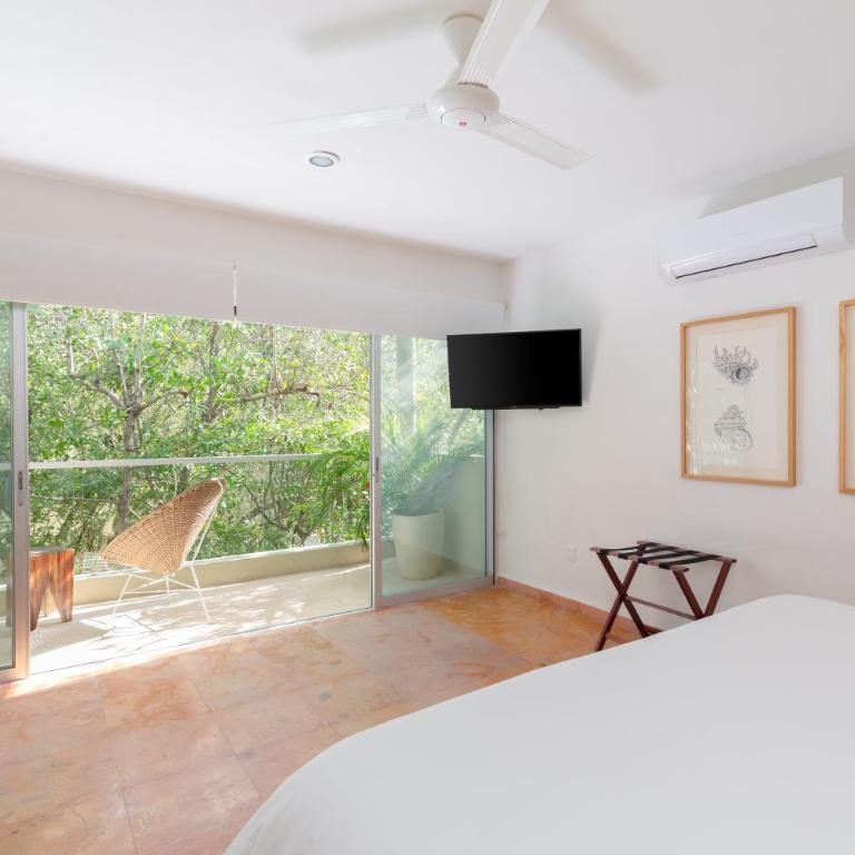 Mereva Tulum - Suite Chambre Double - Vue sur Jardin - 4
